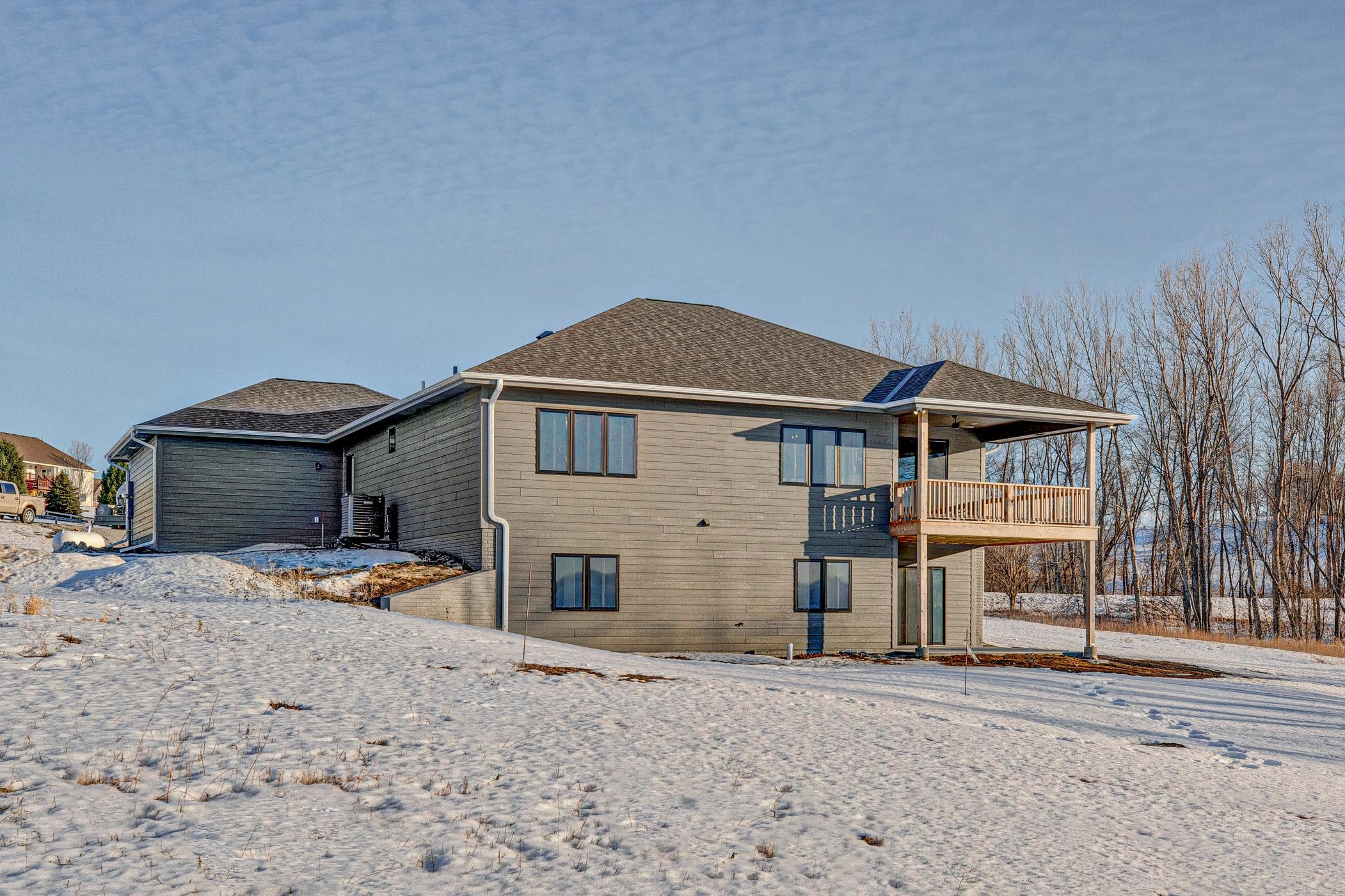 Custom home built by Prine Custom Homes near Omaha